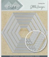 Card Deco Essentials Cutting Dies Stitch Hexagon