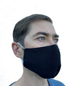 Mondmasker 100% Katoen – Wasbaar – Mondkapjes – Mondkapje – Niet Medisch - Zwart