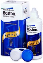 Boston Simplus - 120 ml + lenshouder - Lenzenvloeistof