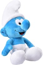 Smurfen knuffel: Potige smurf met tatouage (+/- 30 cm)