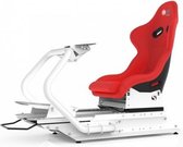 RSeat S1 - Wit Frame / Rode stoel