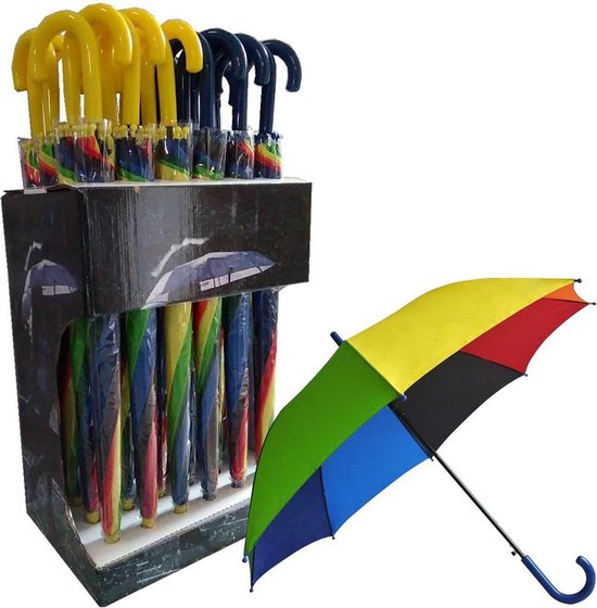 Regenboog Paraplu kids - Van der Meulen
