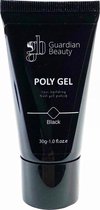 Polygel - Polyacryl Gel - Kleur Black - 30gr - Gel nagellak - Fantastische glans en kleurdiepte - UV en LED-uithardbaar - Kunstnagels en natuurlijke nagels