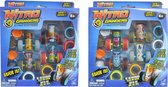 2 pack Nitro Grinders 8 stunt racers Race