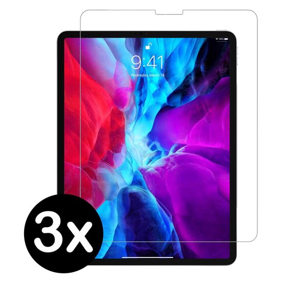 iPad Pro 2018/2020 Screenprotector (11 inch) Tempered Glass - 3 PACK