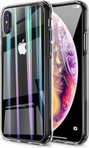 Laser case geschikt voor Apple iPhone Xr met Privacy Glas