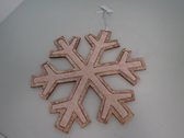 Wand decoratie sneeuwvlok