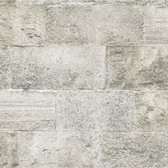 Palma beton grijs muur (vliesbehang, grijs)