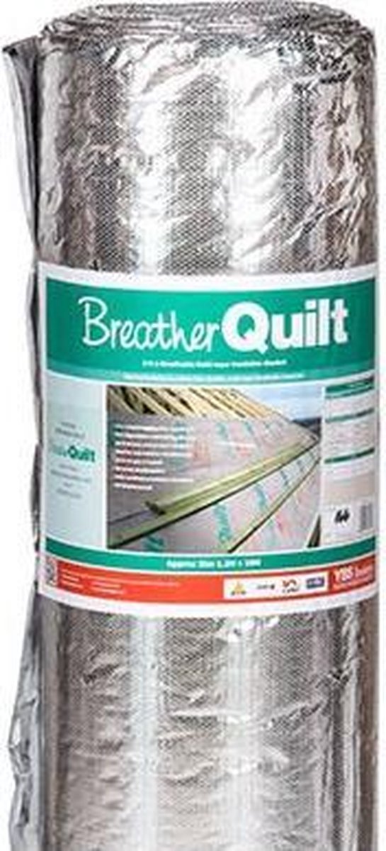 YBS Isolatie BreatherQuilt 40 mm 10,0 x 1,2 m