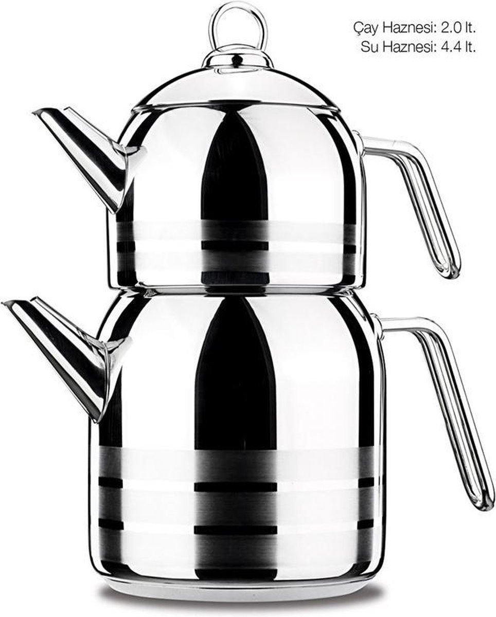 Korkmaz Largo Turkse theepot (2.0-4.4 liter) XXL - A199