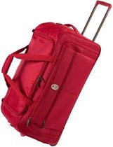 VISA DELSEY 2 Reistas op wieltjeskussen 74 cm PIN UP 5 Rood