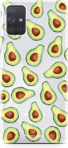 Samsung Galaxy A51 hoesje TPU Soft Case - Back Cover - Avocado