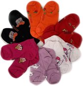 Chaussettes Sneaker pour filles avec design Multipack Girls Taille 35-38