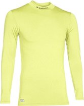 Patrick Shirt Opstaande Kraag Heren - Fluogeel | Maat: XL