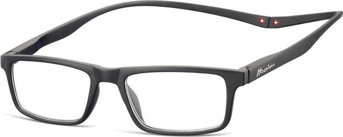Montana Eyewear MR59 Leesbril met magneetsluiting +3.00 - zwart