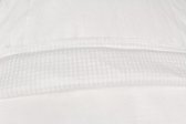 hoeslaken Zenzo - Katoen percale - 100 x 200 - Wit
