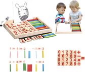 Montessori Wiskunde speelgoed | rekenen | tellen |  voorschoolse spullen | houten | Duurzaam | Bamboo |speelgoed | kinderen  | educatief  |speelgoed voor kinderen kinderen | cadeau kinderen |