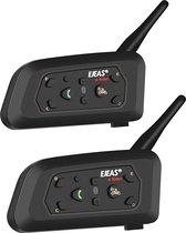 EJEAS V6 Pro  - Motor communicatiesysteem - Bluetooth - 1200 Meter - 2 Stuks