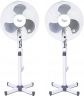 Combi Deal! Maxon Statiefventilator - Grijs - 45W - 2 stuks