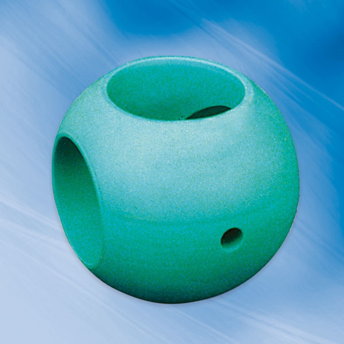 Maximex Magic Ball - lost vuil mechanisch op, rubber, 6 x 6 x 6 cm, groen