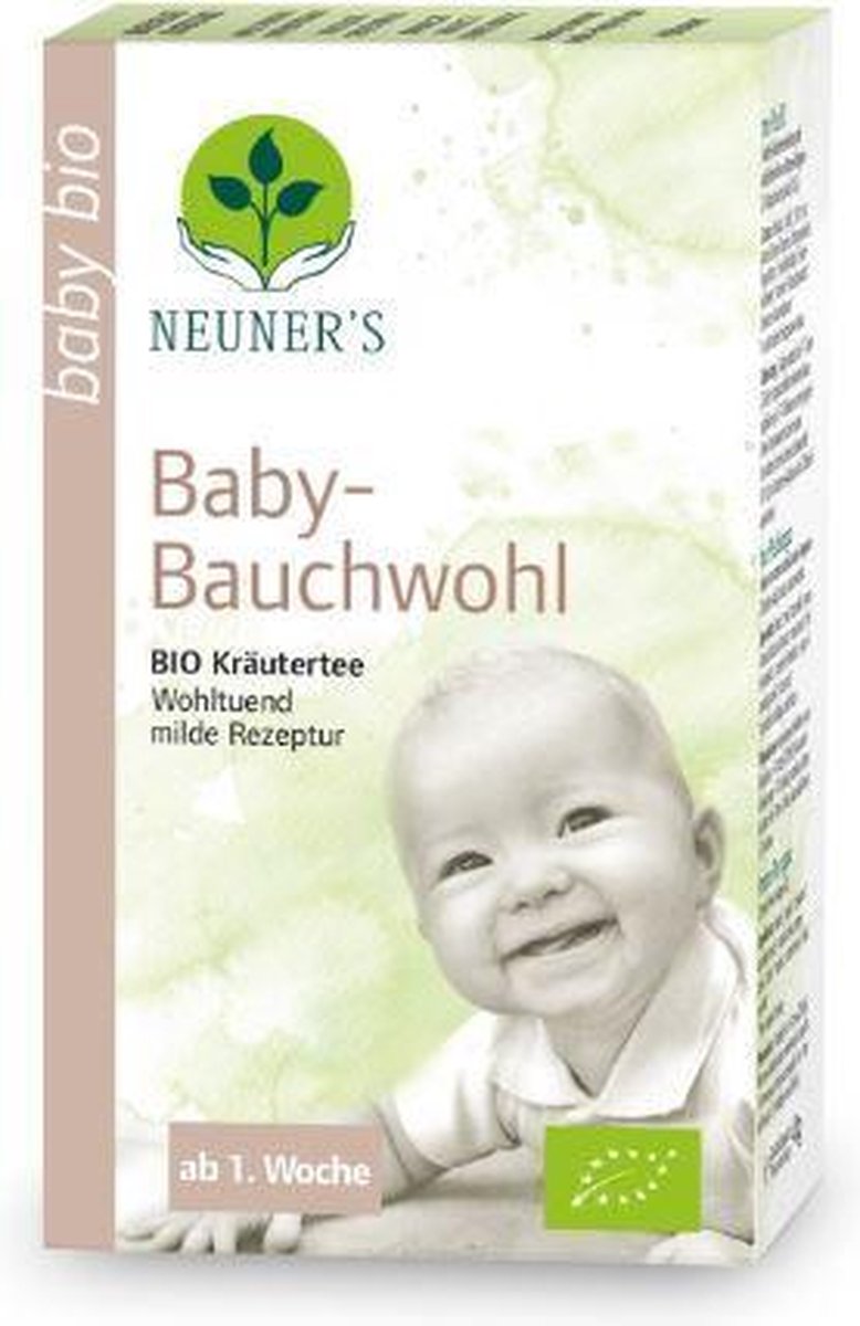 Goedkoopste Neuner's Biologische baby thee, Uitgebalanceerde kruidenthee, anti krampjes, op basis van traditionele ervaring - 1 doosje x 20 zakjes babythee- streng gecontroleerd op kwaliteit