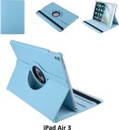 Apple iPad Air 3 Blauw 360 graden draaibare hoesje - Book Case Tablethoes