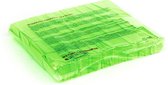 TCM FX Confetti rechthoekig 55x18mm, neon-groen, uv active, 1kg