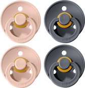BIBS Fopspeen - Maat 2 (6-18 maanden) - 4 stuks - Blush en Iron
