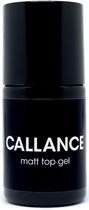 Callance Matt Top Gel, Matte Topcoat, UV Topcoat 15ml - gelnagels - acrylnagels - gel - acryl - nagels - manicure - nagelverzorging