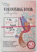 Kleurboekje met quotes - kleurboek voor volwassenen - Kleurboek met quotes - 40 bladzijden