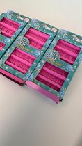 Ijsblokjes vorm roze - 3 stuks