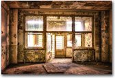 MN Collections - Schilderij - Urbex Photography. - Multicolor - 105 X 70 Cm