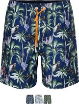 Ramatuelle Zwembroek Heren - Monkey Zwembroek - Maat S  - Kleur  Blauw / Navy