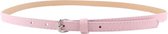 Skinny Belt - Skinny Riem - Unisex Broekriem - Licht roze - 100 cm - Able & Borret