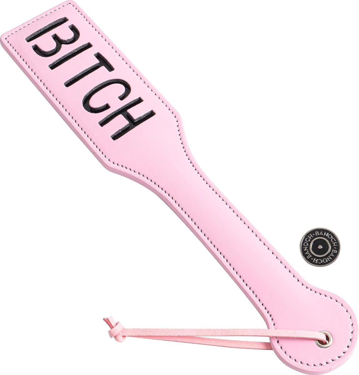 Goedkoopste Banoch | Paddle Pink Bitch - roze | 32 cm | BDSM