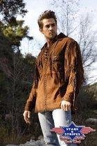 Indian style Stars & Stripes crockett maat 3XL