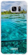 Samsung Galaxy S7 Edge Hoesje Transparant TPU Case - Beautiful Maldives #ffffff