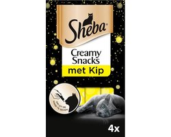 Sheba Creamy Snacks Kip Multipack 4 x 12 gr
