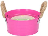 Arti Casa Geurkaars Roze/citronella Ø14,7 X 6,3cm