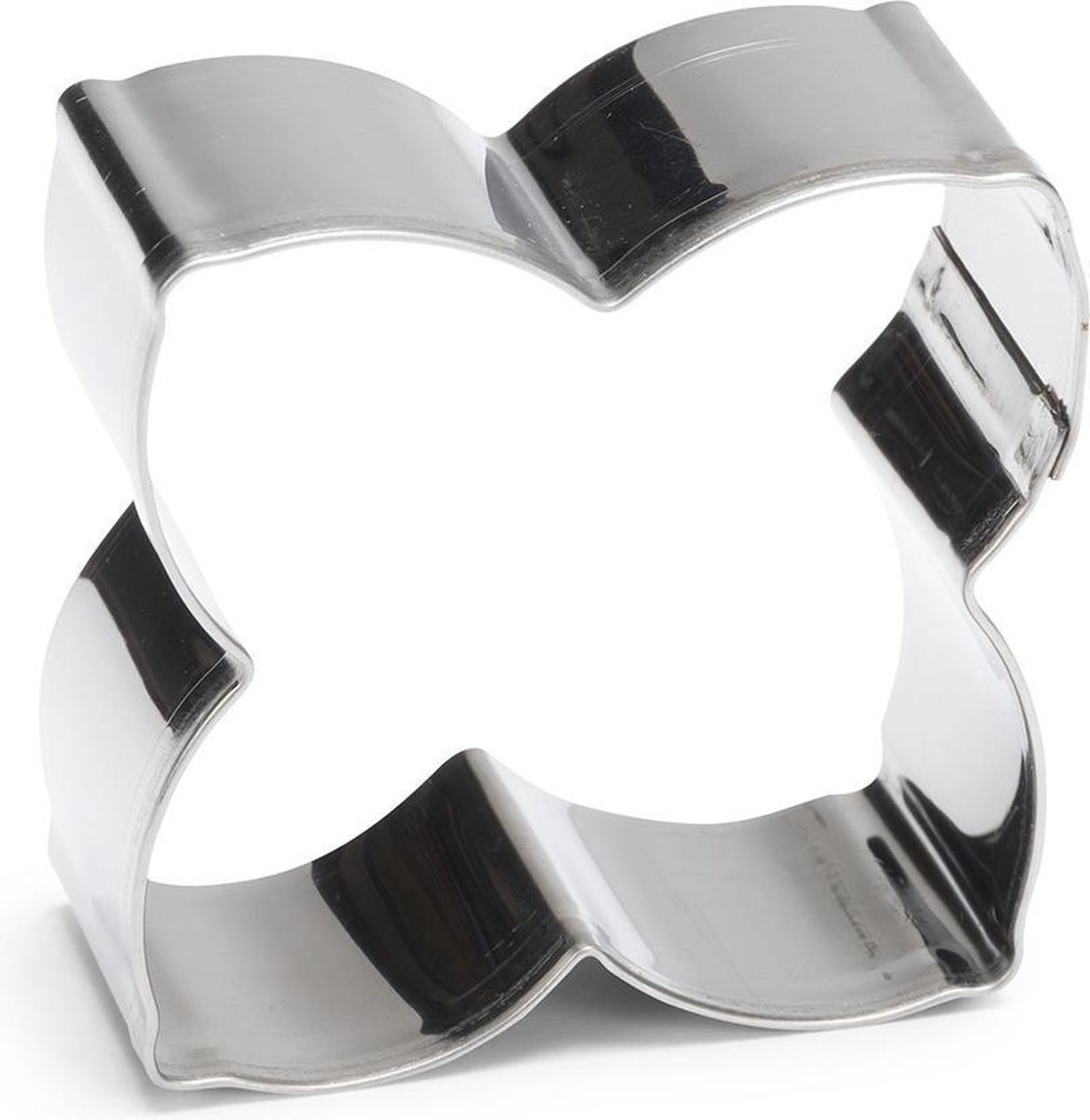 Patisse Uitsteekvorm Zeeroos 7 Cm Rvs Zilver
