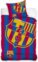 Housse de couette Fc Barcelona Logo 140 X 200 Cm Blauw/ rouge