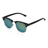 Clubmaster | trendy zonnebril en goedkope zonnebril (UV400 bescherming - hoge kwaliteit) | Unisex  | zonnebril dames  & zonnebril heren