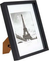 FOTOLIJST 3D MET PASSE PARTOUT - ZWART - 20X25 CM