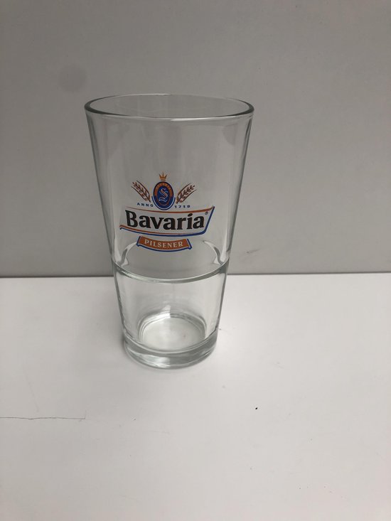 Bavaria bierglas vaasje 25cl set van 6 stuks amsterdammertje bier glas  glazen bierglazen | bol.com