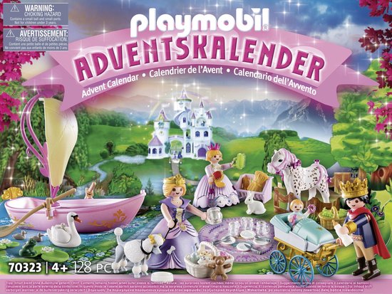 PLAYMOBIL Christmas Adventskalender Koninklijke picknick in het park - 70323 - PLAYMOBIL
