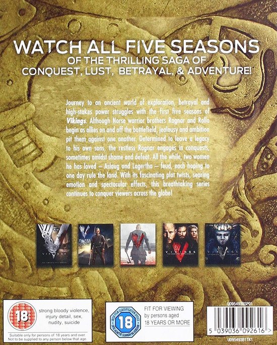 Vikings Season 1-5 - Tv Series