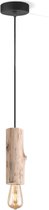 Home Sweet Home - Landelijke Hanglamp Billy - geschikt voor E27 LED lichtbron - hanglamp gemaakt van Hout - 10/10/130cm - Pendellamp geschikt voor woonkamer, slaapkamer en keuken