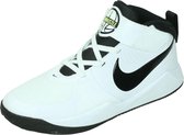 Nike nike team hustle d 9 little kids' in de kleur wit.