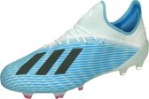 Adidas x 19.1 fg in de kleur blauw/roze.