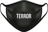 Mondmasker met tekst | Terror